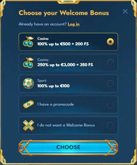 casea casino sign up
